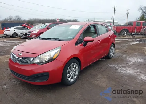 2013 Kia Rio Lx from USA, damaged, VIN KNADM4A33D6295780